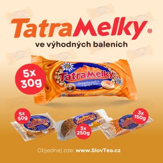 🍪 Vaše oblíbené Tatramelky ve výhodných baleních – ideální příležitost dopřát si něco sladkého a přitom výhodně 😍 👉...