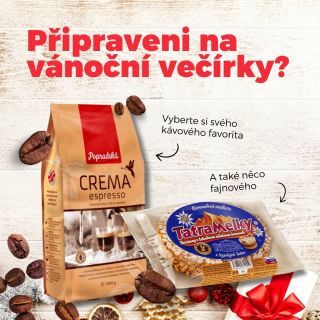 🎄 Máte již kávu na vánoční večírek? ☕ Protože víme, že ne všichni zvládnou sváteční shon jen s cukrovím a punčem 😅...
