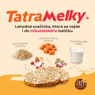 🎅 Tatramelky – sladká dobrota ze srdce Tater 🍪🏔️ Hledáte drobný, ale poctivý dárek pro Mikuláše? Tatramelky jsou ideální...